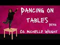Dancing on tables official line dance demo Improver choreography by Michelle Wright