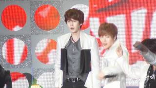 120521 MBC Korean Music Wave in Google - Sorry Sorry (KYUHYUN)