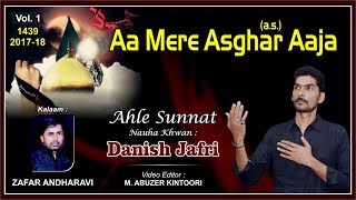 Aa Mere Asghar Aa Ja | Ahle Sunnat Nauha Khwan Danish Jafri | Aye Qateel-e-Karbala 1439 2017-2018