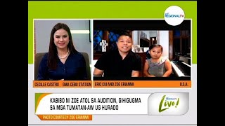 GMA Regional TV Live: Talented & Cute  Zoe  Erianna
