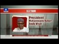 News@10: President Muhammadu Buhari Ends 4-Day U S  Tour 22/07/15 Pt.1
