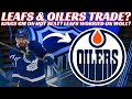 NHL Trade Rumours - Huge Leafs & Oilers Trade? Flames & Kings Rumours + Leafs Woll Concerns?