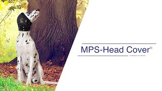 MPS-Head Cover® for quick recovery for dogs by Medical Pet Shirts