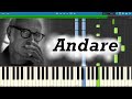 Ludovico Einaudi- Andare (synthesia piano tutorial)