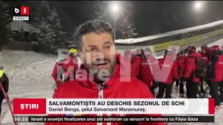 MARAMUREȘ SALVAMONTIȘTII AU DESCHIS SEZONUL DE SCHI_Stiri B1_8 dec 2021