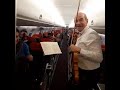 Live Music In-flight: Sri Chinmoy Students Perform on Austrian Airlines