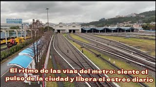 El ritmo de las vías del metro: siente el pulso de la ciudad y libera el estrés diario