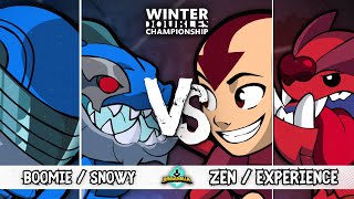 Boomie / Snowy VS Zen / Experience | GRAND FINAL | Brawlhalla Winter Doubles Championship - NA