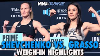 UFC 285: Valentina Shevchenko, Alexa Grasso Make Weight For Title Fight