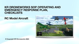 KR Droneworks SOP Operational and Emergency Procedures Checklist for RC Model Aircraft