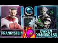 MK1 Frankystein (OMNI-MAN) VS DWren Diamond183 (NOOB SAIBOT)🥊Mortal Kombat 1🥊4K 60ᶠᵖˢ