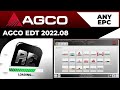 AGCO EDT 2022.08 | INSTALLATION