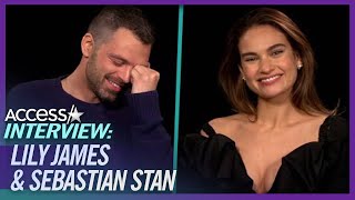 Sebastian Stan 'Blushed' Over Lily James' Pamela Anderson Transformation