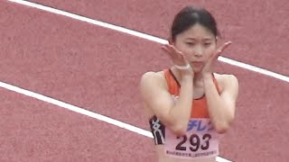 陸上関西インカレ2022 女子400m 準決勝 長谷川麻央 京都教育大学