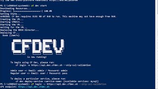 Cloud Foundry CLI Installation