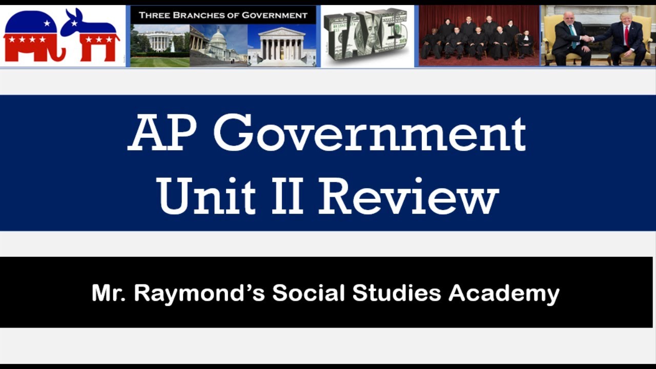 Ap Government And Politics Unit 1 Review