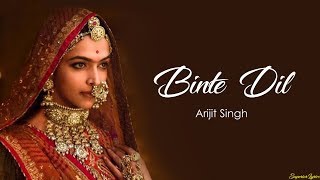 Binte Dil whatsapp video status | Padmaavat | Deepika Padukone | Shahid Kapoor | Ranveer Singh