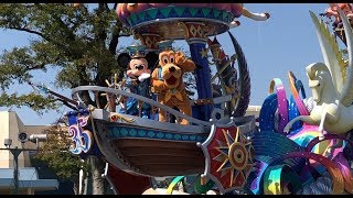 〔スニーク初回〕TDR35周年パレード《ドリーミング・アップ！》【TDL】2018/4/10