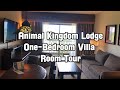 Disney's Animal Kingdom Lodge Jambo House One Bedroom Room Tour