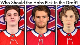 Who Should the Canadiens Pick In the 2022 NHL Draft? (Top NHL Prospects & Montreal/Habs Lottery)