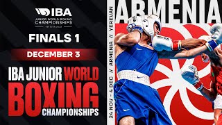 FINALS 1 | IBA Junior World Boxing Championships | Yerevan 2023