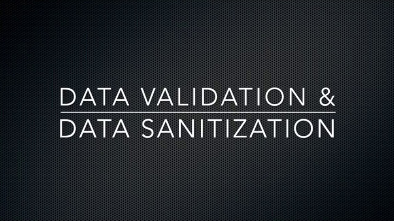 Data Validation And Data Sanitization In WordPress Full Series Intro ...