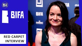 Chloe Fairweather - Dying to Divorce - BIFA 2021 Red Carpet Interview