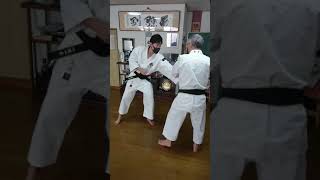 送小手(OKURI GOTE) explanation 少林寺拳法 Shorinjikempo