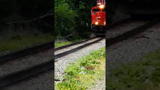 COOL CN 8017 train coming  #Shorts