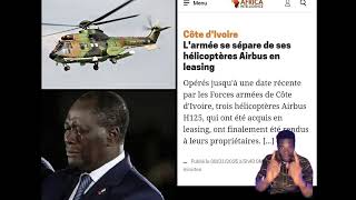 🔴 Donc l'armée ivoirienne loue ses hélicoptères à la France 😲🤣