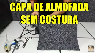 Capa de almofada sem costura - Aula 98 Capa de almofada sem costura - Aula 98