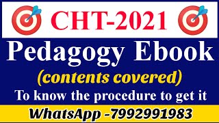 Pedagogy EBook for High school contract teacher||High school contract teacher 2021