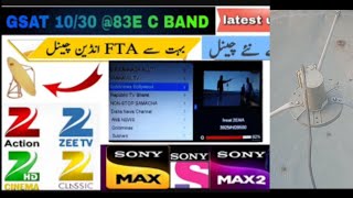 83E G Sat Satellite Latest update.  latest channel list 2025