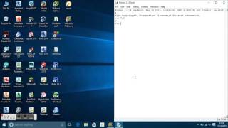 Intro to Python: IDLE interpreter