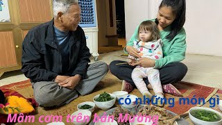 Em bé lai Tây ngày đầu tiên về thăm ông bà ngoại trên dân tộc Mường #hòabình #mường #vovietchongtay