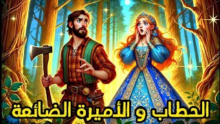 قصة الحطاب و الأميرة الضائعة قصة في غاية الروعة ضع السماعات و استمتع