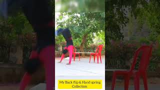 Backhandspring Combination Gymnastics