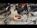 honda xr650 rebuild part 1 valve cover head cylinder removal