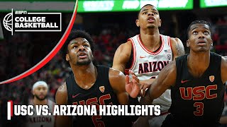 USC Trojans vs. Arizona Wildcats |  Game Highlights | ESPN College Basketball