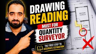 Complete Building Estimation In Excel | How to Read Drawing | By Mudessar Afraz