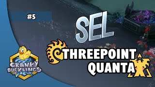 threepoint vs QuanTa - ZvT | StarCraft Evolution League #5 | Biweekly SC:Evo Mod Tournament