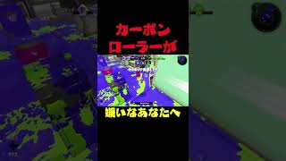 カーボンローラーが嫌いなあなたへ【スプラトゥーン2】#Shorts