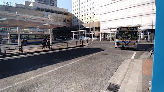 【横浜市営バス】15系統　鶴見駅～向井町経由循環【車窓】