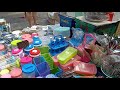 เดีนชื้อของที่ตลาดจอมทองคนเยอะมาก