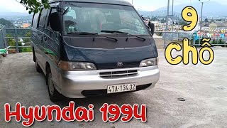 Hyundai 9 chỗ 150 triệu không hết đời sx 1994 đồng sơn mới | Thanh Xuân Auto 676