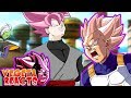 Vegeta Reacts To Trunks vs Goku Black EPIC RAP BATTLE! (DBS Parody)