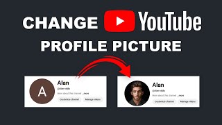 How to change your YouTube profile picture