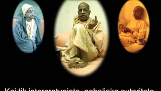 Prabhupada 0309 Dvasinis mokytojas yra amžinas