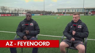 Martins Indi \u0026 Clasie | Klaar voor AZ - Feyenoord