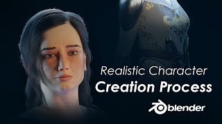 Realistic Character Creation Process (Blender 2.81)